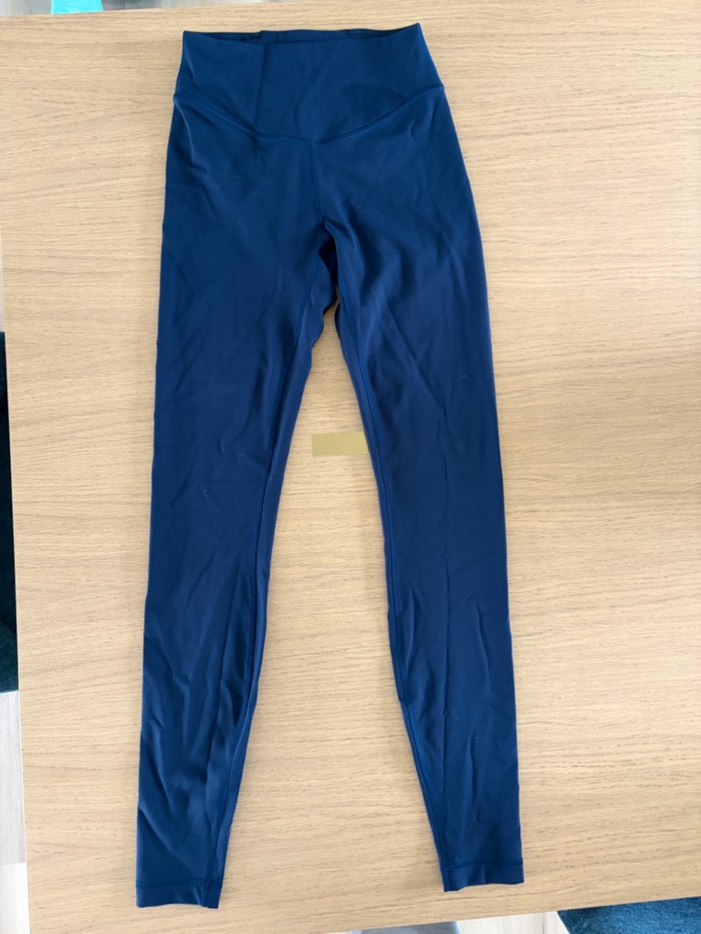 lululemon athletica Womens NAVY High-Rise SmoothCover Wunder Unders Size 4